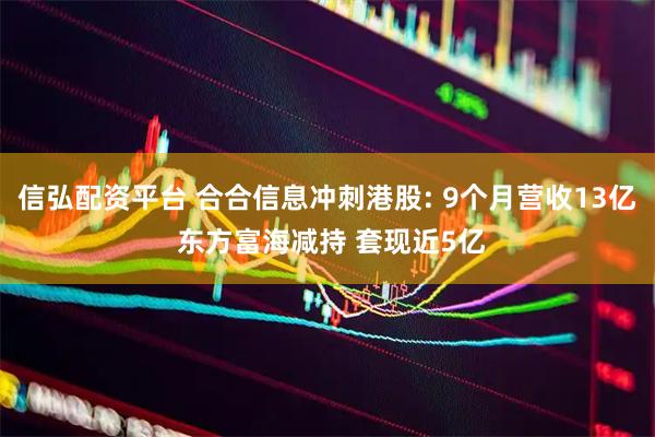 信弘配资平台 合合信息冲刺港股: 9个月营收13亿 东方富海减持 套现近5亿