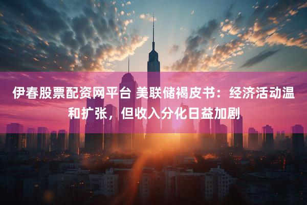 伊春股票配资网平台 美联储褐皮书：经济活动温和扩张，但收入分化日益加剧